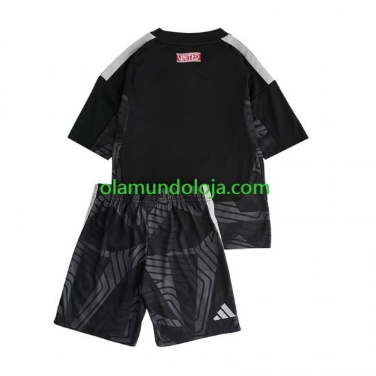 Camisola Manchester United Guarda-redes Criança Equipamento Primeiro 2026-2027 Manga Curta